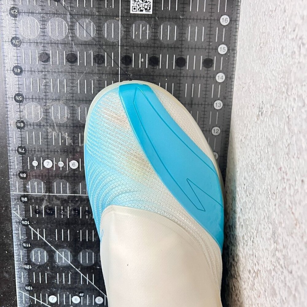 Anta KT6 Klay Thompson Nature Flow Men Size 15 White Blue Strap Basketball Shoes - Picture 11 of 11